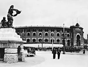 Bullfighting: Bullring in Barcelona, 1936