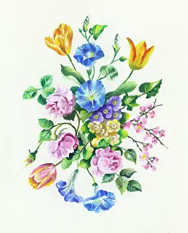 Ockenden: Bunch of early summer flowers
