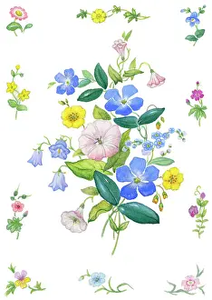 Lynes: Bunch of Summer Flowers