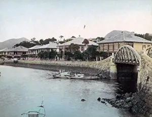 Bund: The Bund, Nagasaki, Japan, circa 1880s