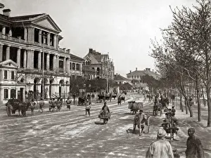 Bund: The Bund, Shanghai, China circa 1880s