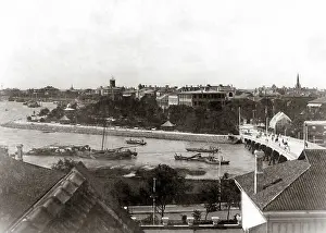 Bund: The Bund, Shanghai, China circa 1880s