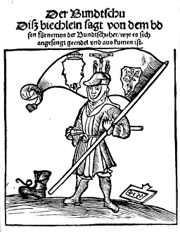 Bundschuh: Bundschuh movement 1493 - 1519, peasant with