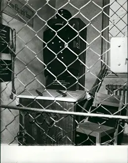 Buchenwald: Bunker keeper's office, Buchenwald concentration camp