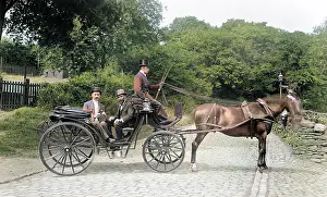 Battersby: Bunker's Hill, Cheshire, with Edwin Child and his son