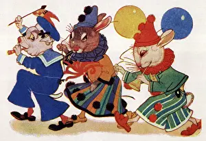 Bunny: The Bunnies enjoying the Party
