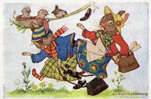 Bunny: The Bunnies - Mrs Wren gives them a fright