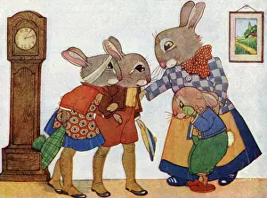 Bunny: The Bunnies return home after their accident