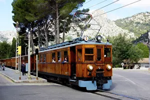 Soller: Bunyola, Mallorca, Spain, - Old Train Palma