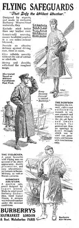 Burberrys: Burberry Flying Clothing Range. Burfron & Tielocken