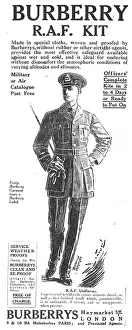 Burberrys: Burberry RAF Uniforms & Service Kit