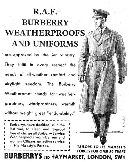 Weatherproofs: Burberry RAF Weatherproofs & Uniforms