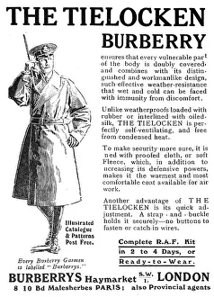 Tielocken: Burberry Tielocken Flying Coat