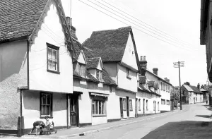 Bures: Bures, High Street c1955