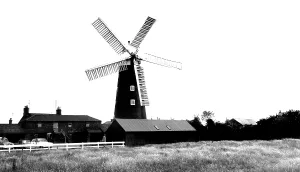 Burgh: Burgh le Marsh, the Windmill c1955