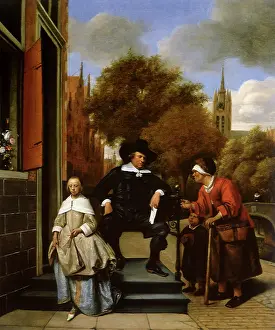Steen: Burgher of Delft, by Jan Steen