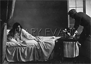 Disturbs: BURGLAR DISTURBS LADY