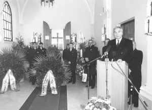 Happel: Burial of Ernst Happel