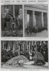 Bebel: Burial of President Erbert
