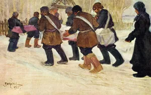 Barnaul: Burial in a Russian village