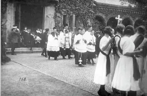 Ruhr: Burial of the student Hans Hermes, 1923