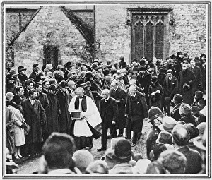 The burial of Thomas Hardy's heart