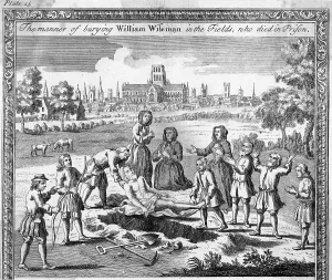 1555: Burial of William Wiseman, 1555