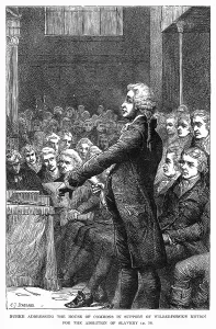 Burke: Burke speaking in support of Wilberforce