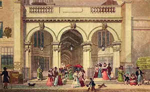 Arcades: Burlington Arcade, London, 1828