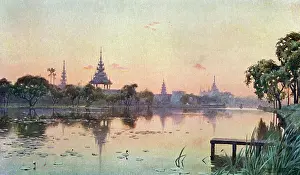 Mandalay: BURMA/MANDALAY MOAT 1905