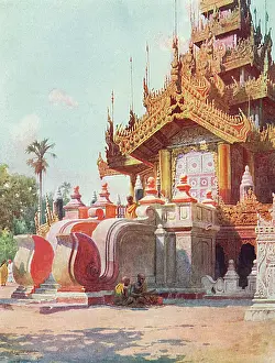 Mandalay: BURMA/MANDALAY MONASTERY