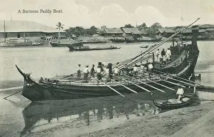 Irrawaddy: A Burmese Paddy Boat