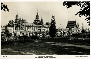 Wembley: Burmese Pavilion, British Empire Exhibition, London