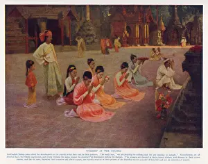 Worshippers: BURMESE WORSHIPPERS