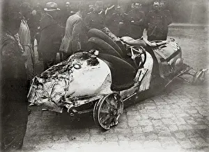 Furst: Burned-out race car