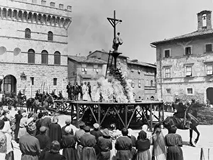 Executing: BURNED AT THE STAKE