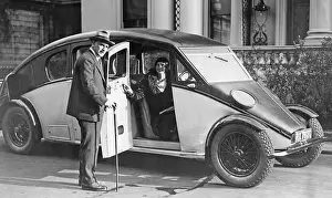 Actually: A Burney Streamlined car in London, 1930