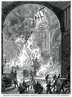 Muswell: The Burning of the Alexandra Palace 1873