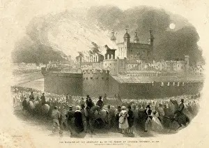 Armoury: Burning of the Armoury, Tower of London