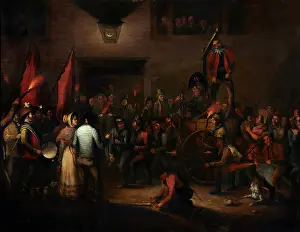 Effigy: Burning the Effigy of Lundy in Derry