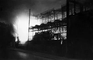 Showroom: Burning of the Glaspalast in Munich, 06.06.1931