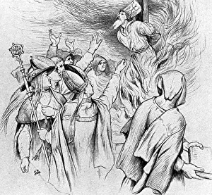 Baden Wuerttemberg: Burning of Jan Hus, 1415