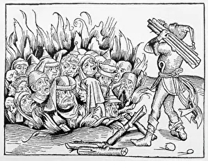 Jewry: BURNING JEWS/1493