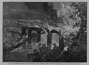 Disorders: Burning of the Lebanon Valley Bridge, on ?