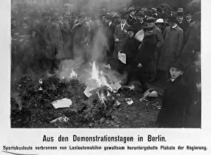 Previously: Burning of posters, 1919