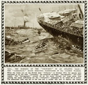 Accidental: Burning of the SS Volturno in the North Atlantic