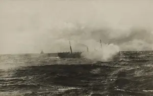 Fatalities: The burning SS VOLTURNO, a passenger ship sailing