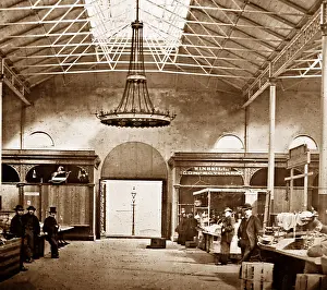 Burnley Market Hall, circa 1870