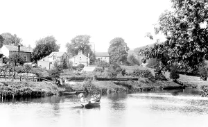 Burnsall: Burnsall, on the River 1900