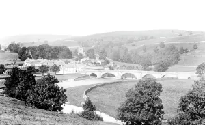 Burnsall: Burnsall, from the South 1900